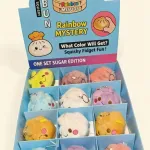 Gniotki Rainbow Bun Mystery Squishy One Set Sugar Edition