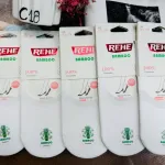 Rehehe Bambusowe Skarpetki Niewidoczne 35-39 Silikon Non-Slip