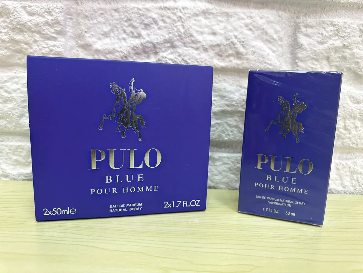 Polo Blue Pour Homme EDP 2x50ml Natural Spray