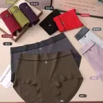 Bielizna damska figi wiskoza 9508 brązowe prążkowane