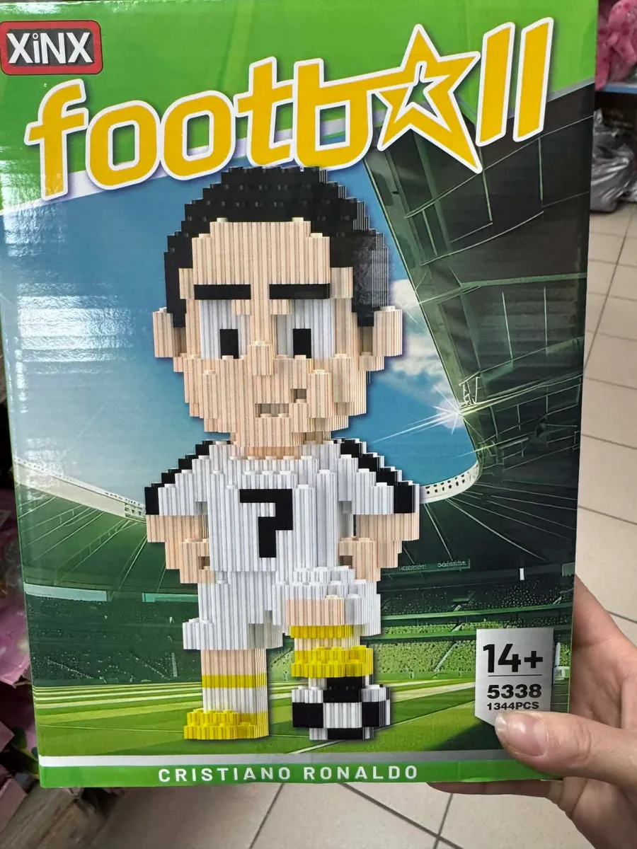 Klocki XINX Football Cristiano Ronaldo 1344 pcs
