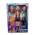 Zestaw 3 Lalek Kpop Demon Hunters Fashion Girls