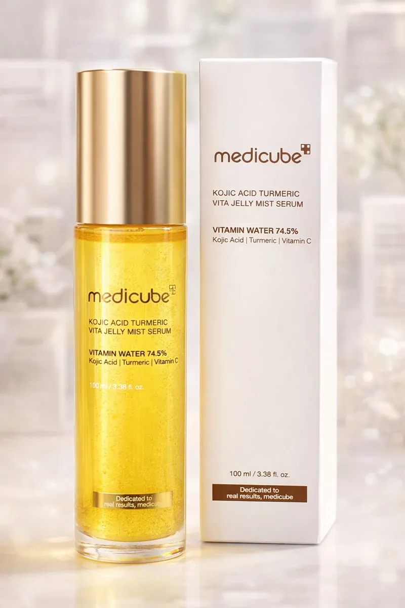 Medicube Kojic Acid Turmeric Vita Jelly Mist Serum 100ml
