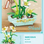 Zestaw klocków ZB Plant Narcisssus 33044 48 elementów