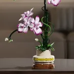 Zestaw klocków M.J. Cymbidium Fioletowy 699+ pcs 12+ lat