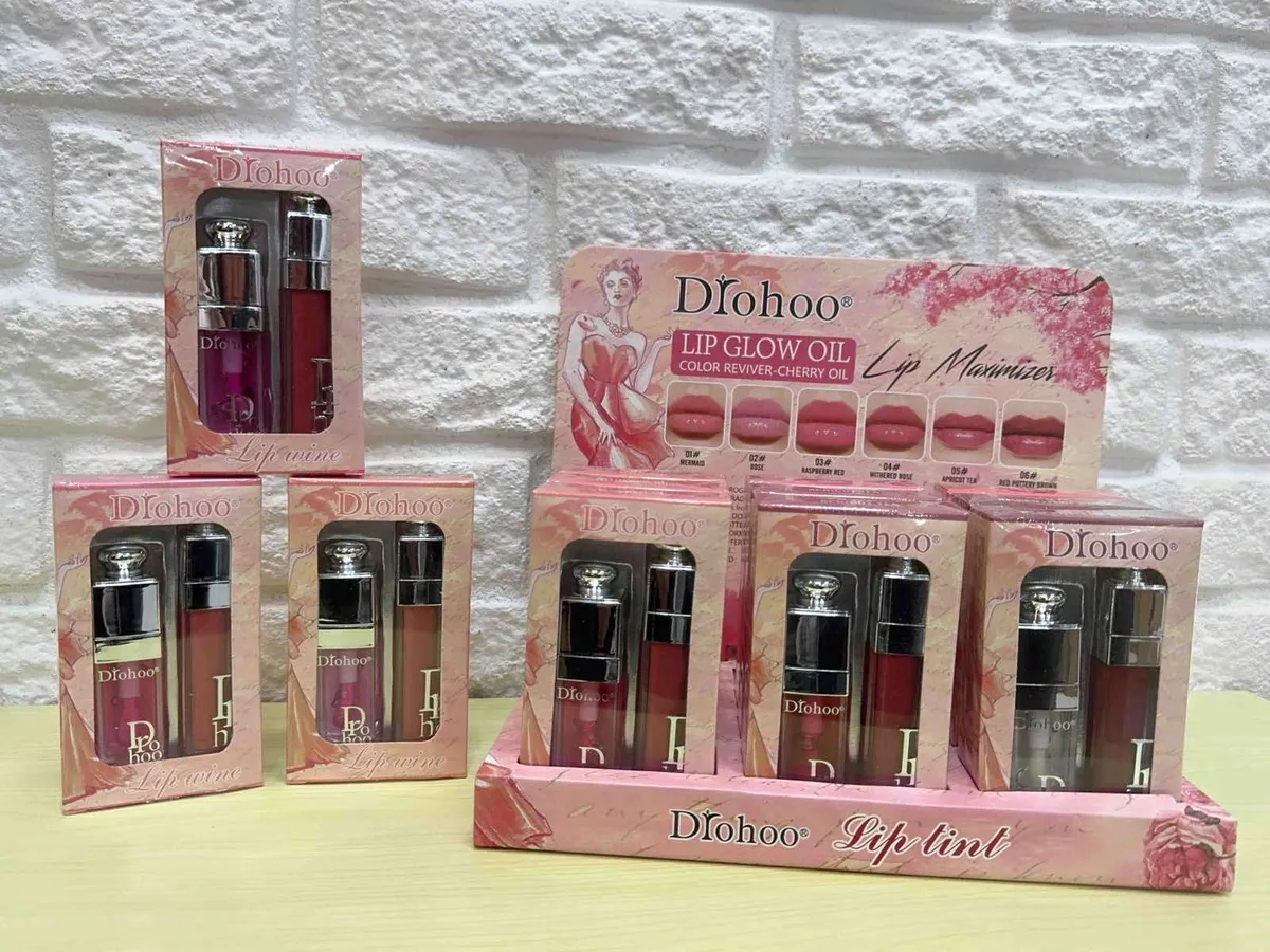 Drohooo Lip Tint Pomadka Wiśniowy Czerwień