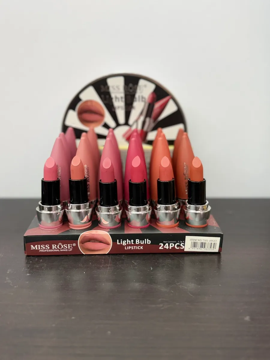 Szminka Miss Rose Light Bulb 3.2g różne kolory
