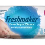 Freshmaker Pure Aqua Wipes chusteczki dla noworodków 60 szt