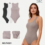 OUNO Set 3 Bodystocking damskich S-XXL bawełna/elastan