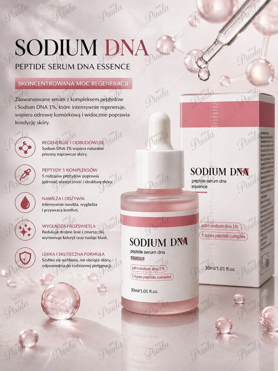 Paula Sodium DNA Serum peptydowe regenerujące 30ml