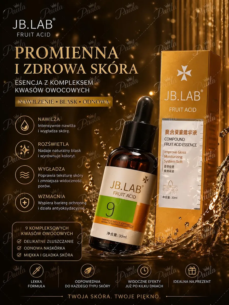 JB.LAB Esencja z Kwasami Owocowymi 30ml Fruit Acid