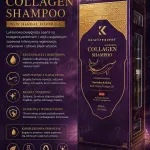 Keratine Queen Collagen Shampoo 800ml Nowa Formuła Ziołowa