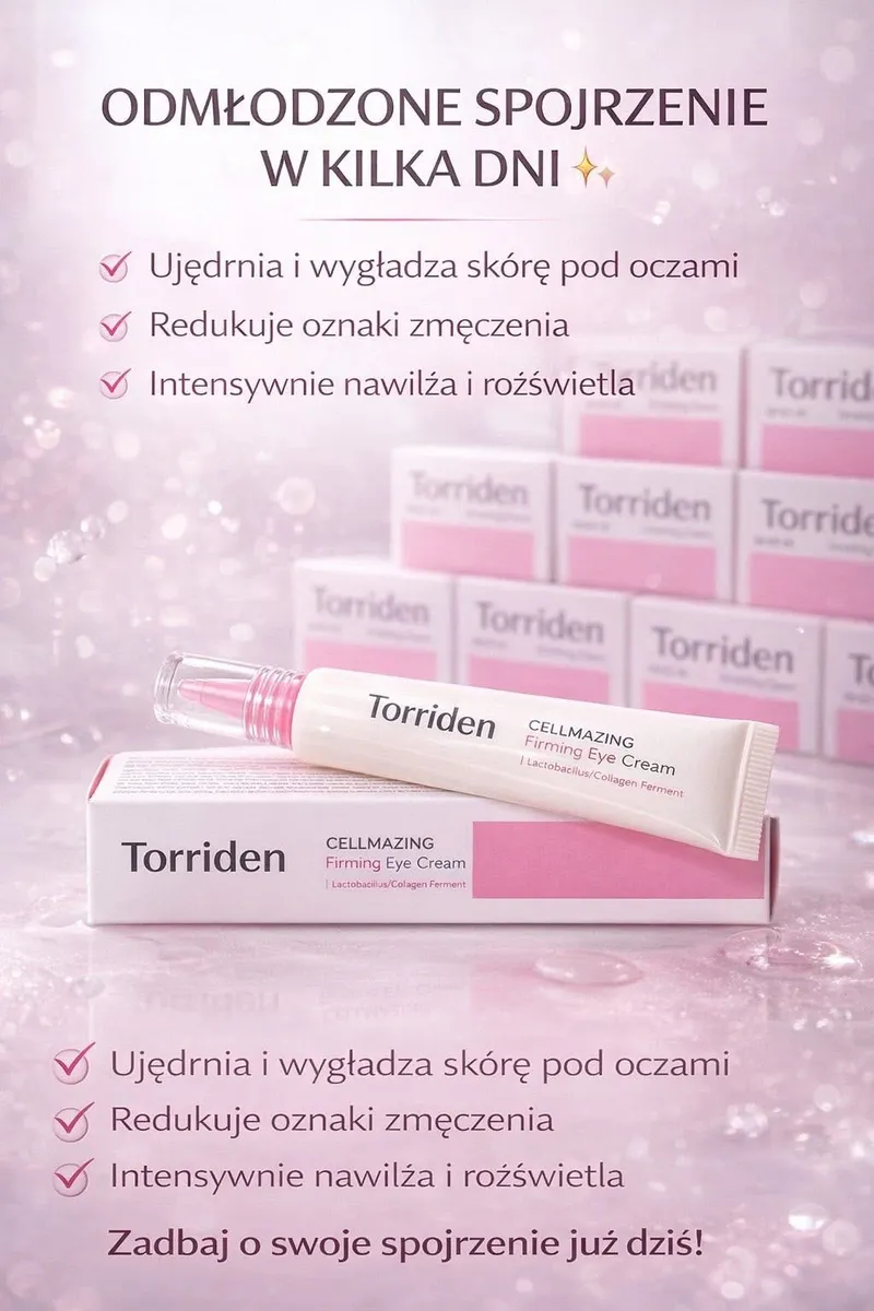 Torriden Cellmazing Firming Eye Cream ujędrniający krem pod oczy