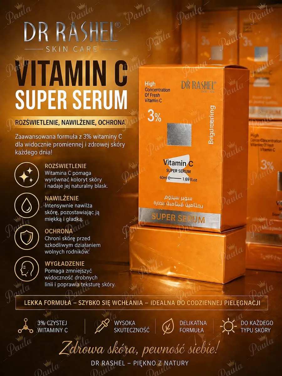 Dr Rashel Vitamin C Super Serum 3% 60ml