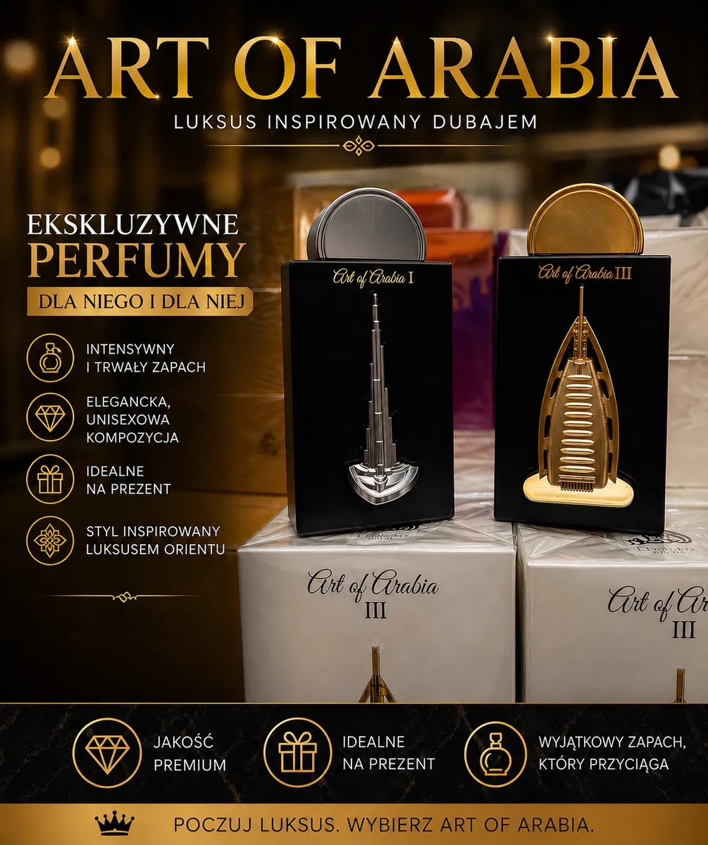 Art of Arabia III Perfumy Unisex Luksusowe