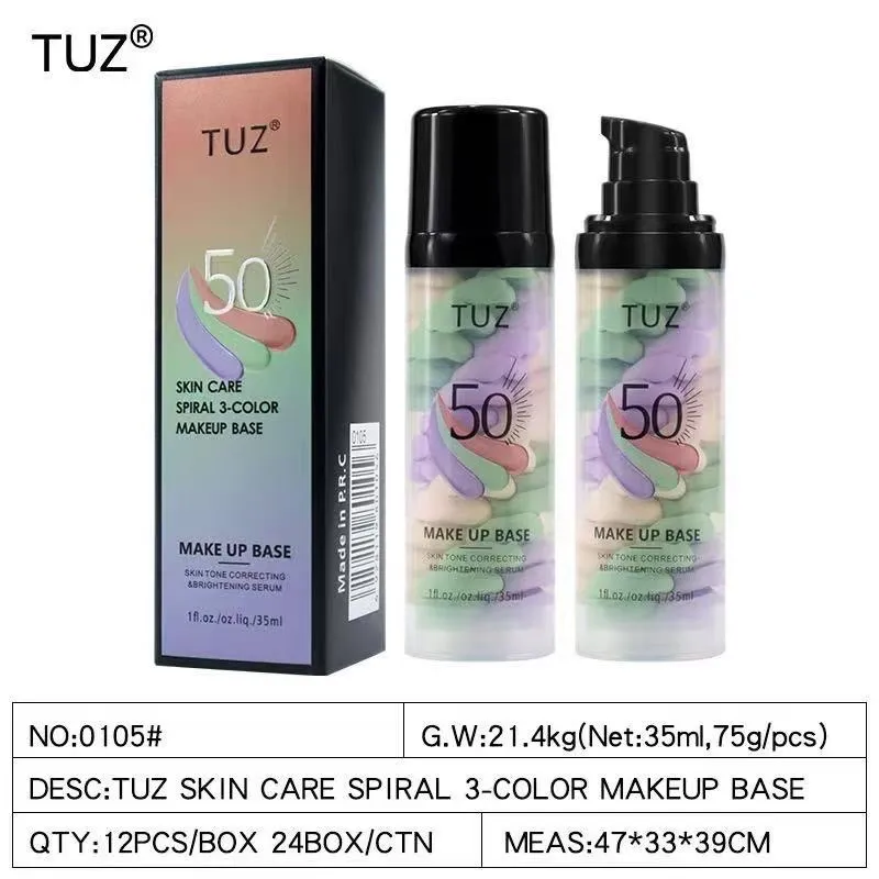TUZ Skin Care Spiral 3-Kolorowy Podkład SPF50 35ml