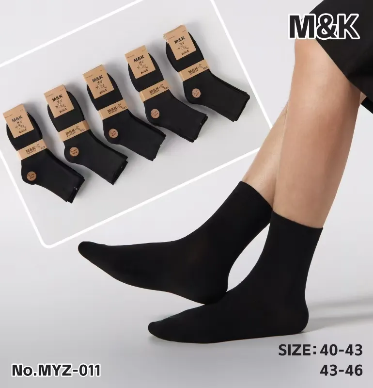 Skarpetki M&K Czarne rozmiar 40-43 No.MYZ-011