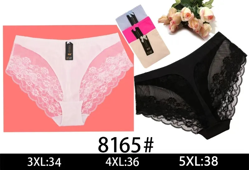 Bielizna damska stringi koronkowe 3XL-5XL #8165