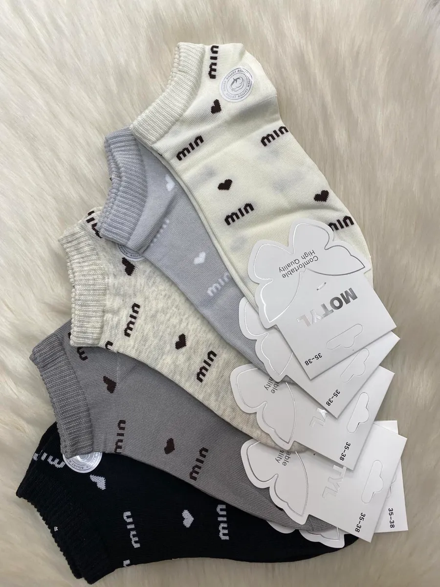 Skarpetki TYLON Mini Serce 35-38 Bawełna