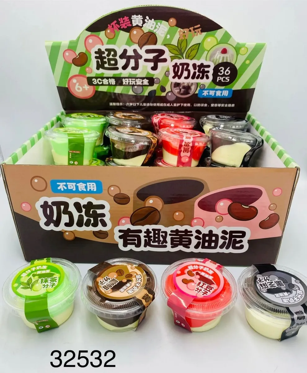 Pudding mleczny owocowy 36 szt 3g+