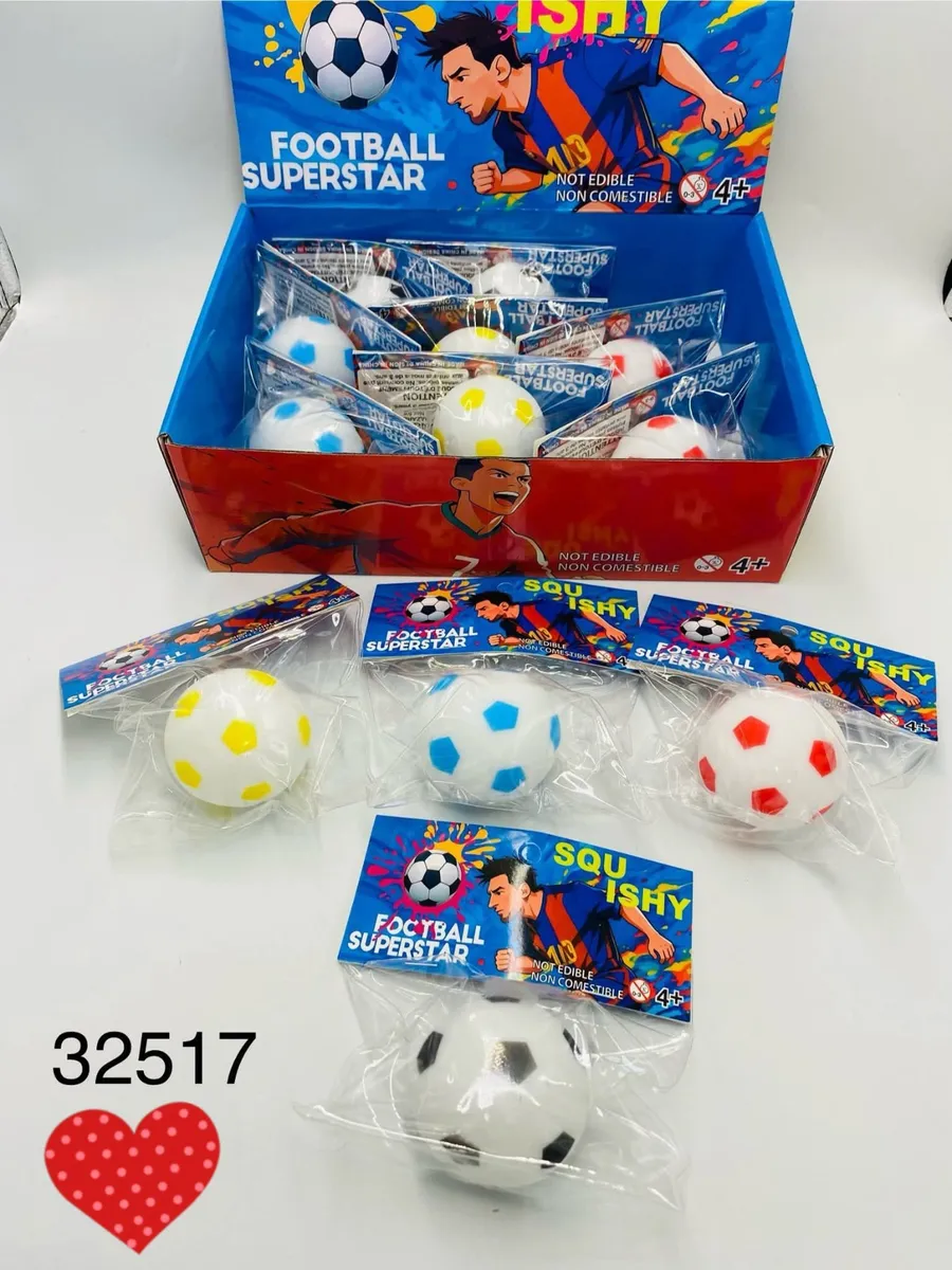 Piłka Squishy Superstar Ishy Football 4+