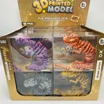 Zestaw figurek 3D dinozaurów Fossil PLA 12 szt