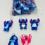 Breлоки Zabawkowe Stitch Lilo & Stitch Niebieski Różowy