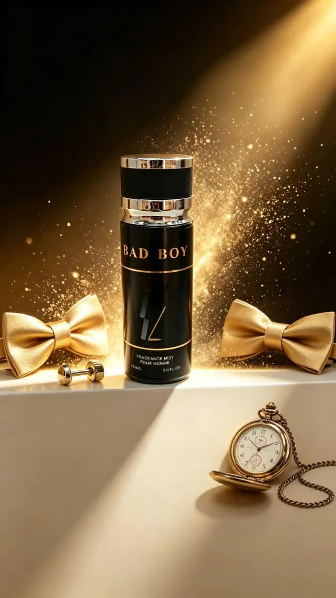 Mgiełka do ciała Bad Boy Fragrance Mist 90ml czarna