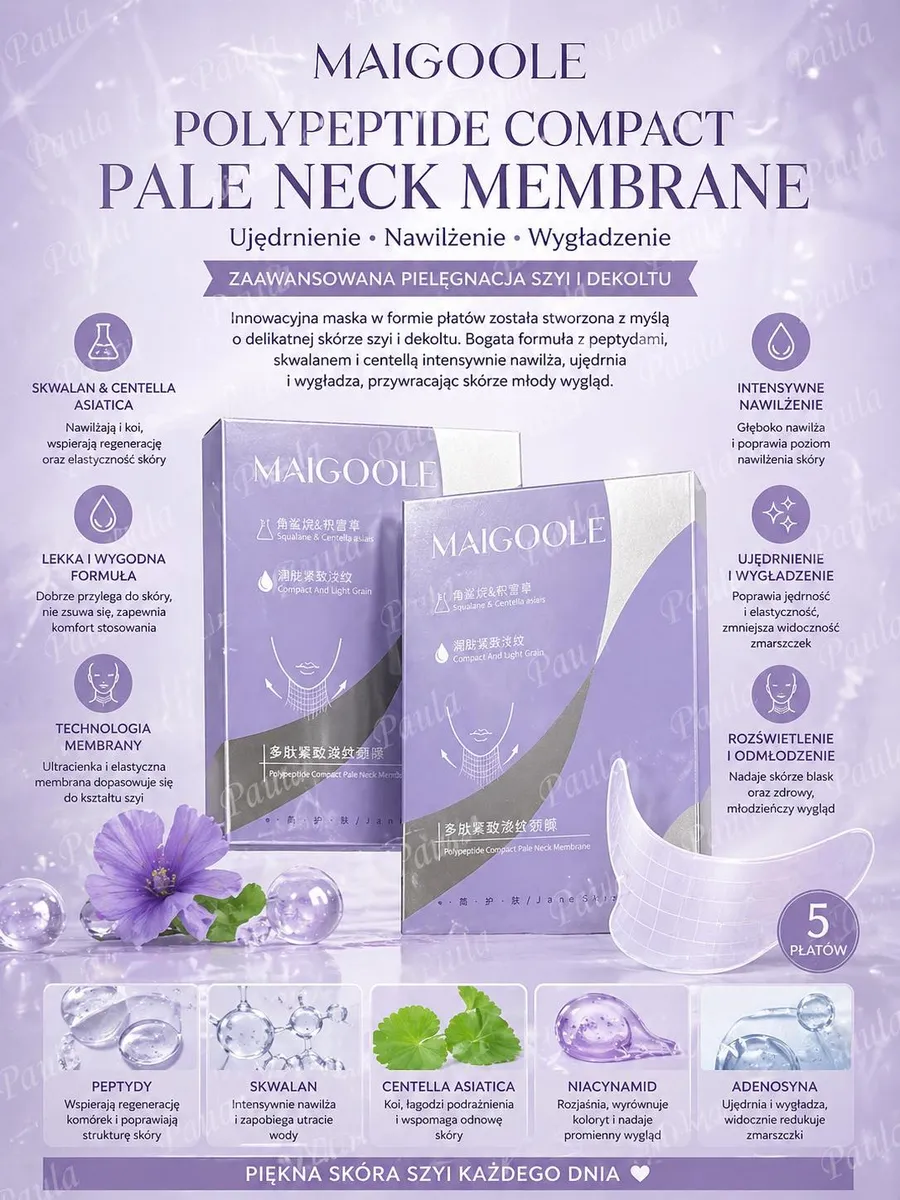 Maigoole PolyPeptide Compact Pale Neck Membrane 5 szt