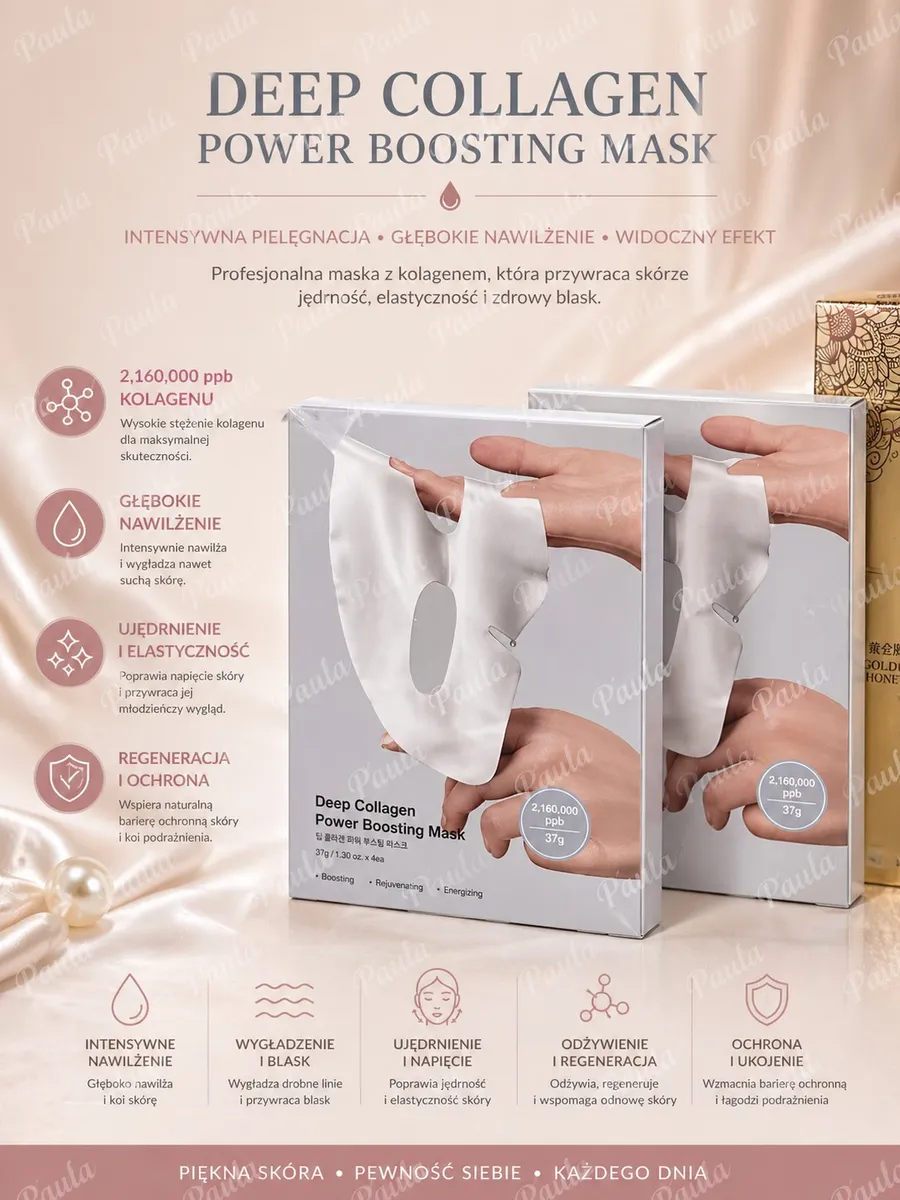 Maseczka Paula Deep Collagen Power Boosting 37g