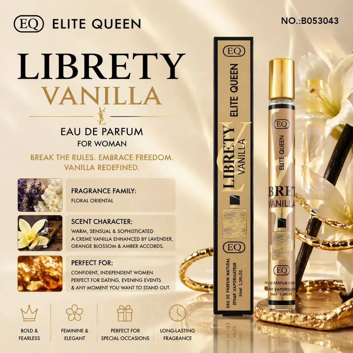 Perfumetki Elite Queen Liberty Vanilla 35ml
