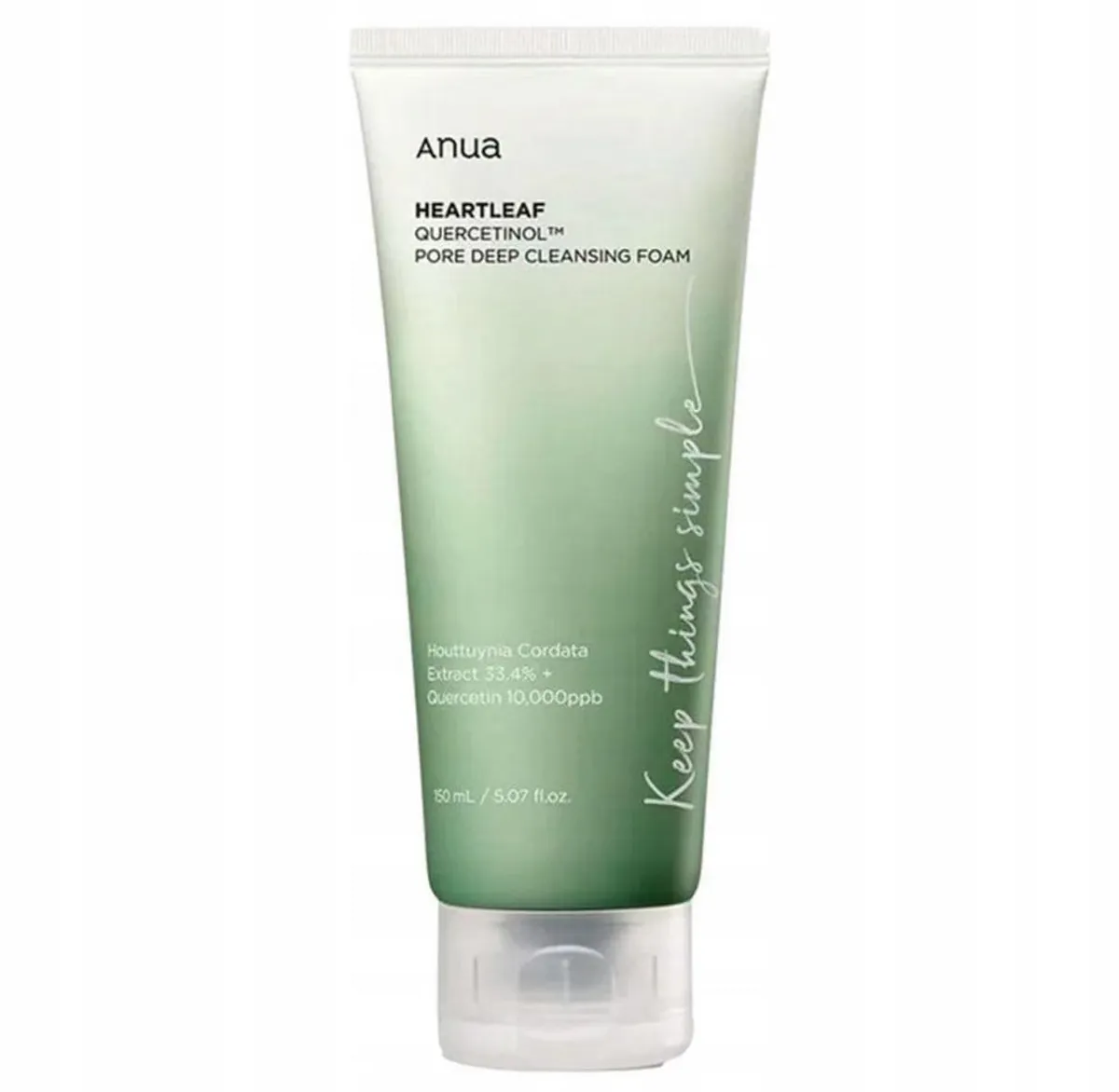 ANUA Heartleaf Quercetinol Pore Deep Cleansing Foam 50ml