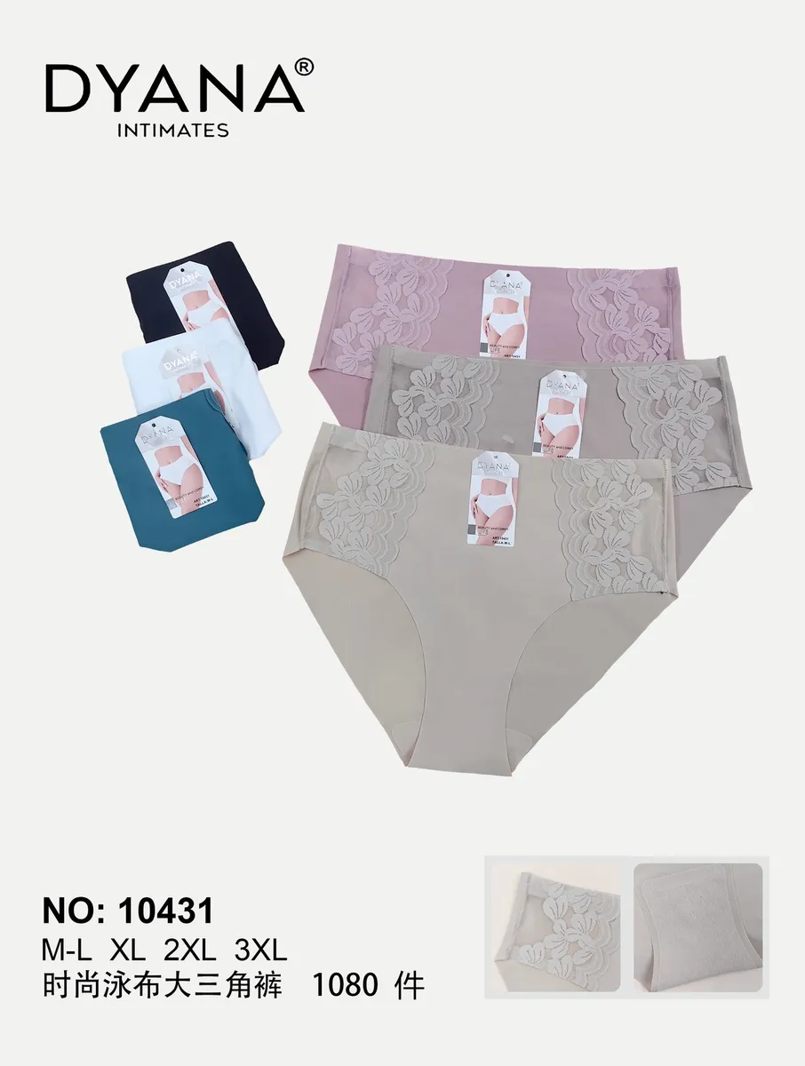 Dyanana Majtki Damskie z Koronkami M-L XL 2XL 3XL