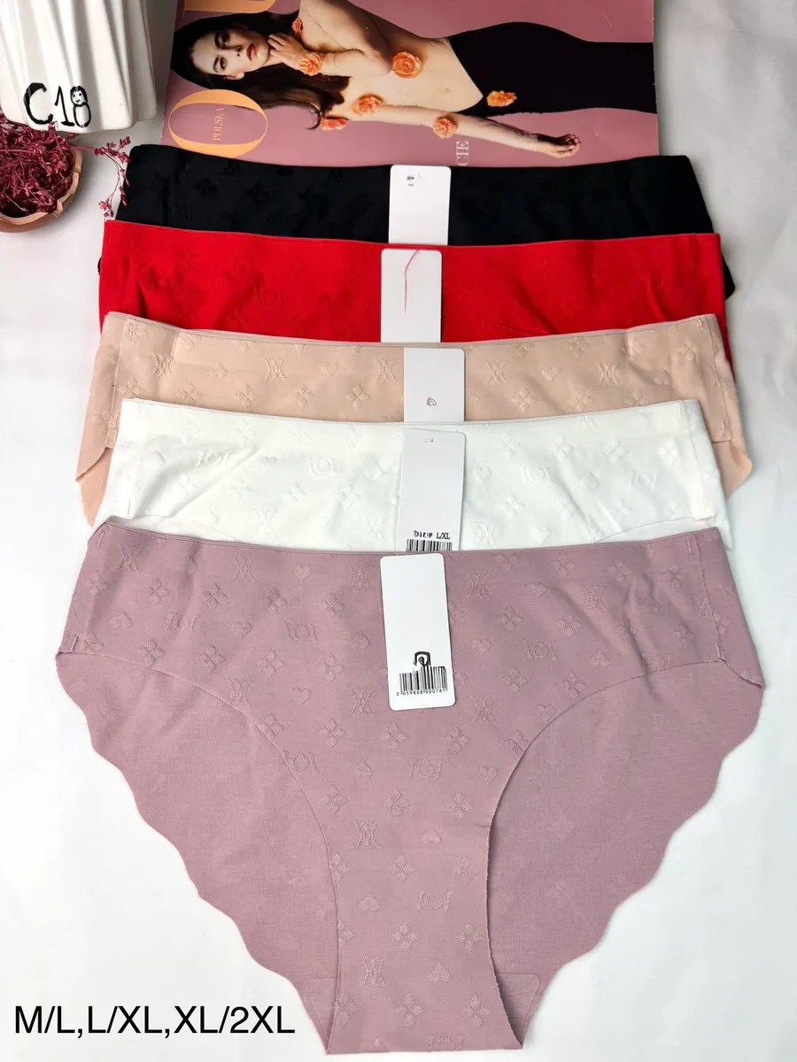 Bikini damskie LV wzór beżowy czarny czerwony różowy M-2XL