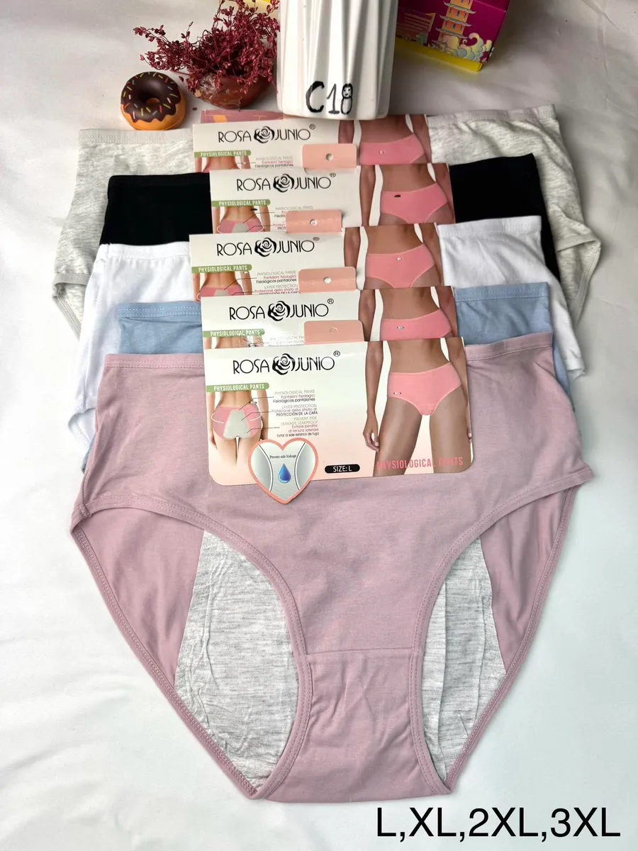 Rosa Junio Majtki Fizjologiczne Różowe L-XL-3XL