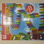 Gra Domino Runnig Game Family kolorowe kostki 4+