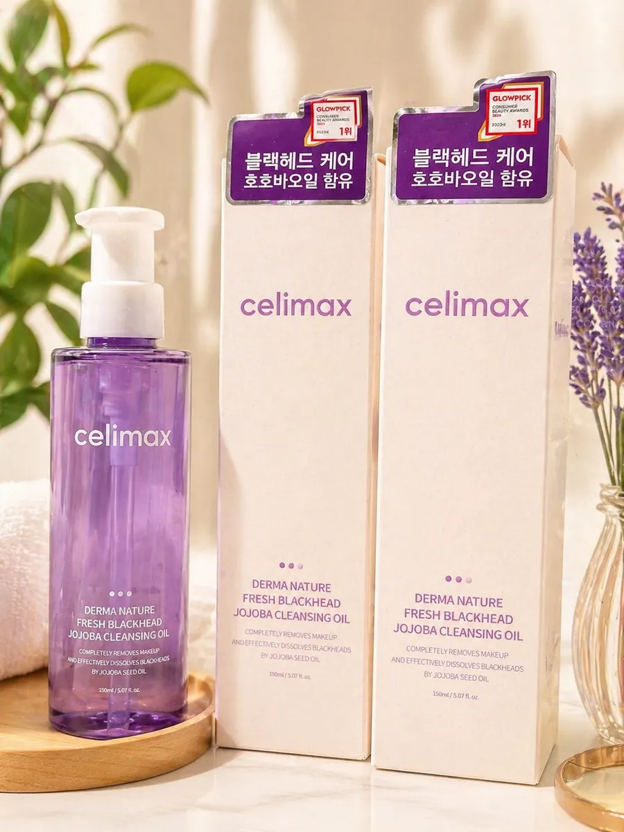 Celimax Derma Nature Fresh Blackhead Jojoba Cleansing Oil 150ml