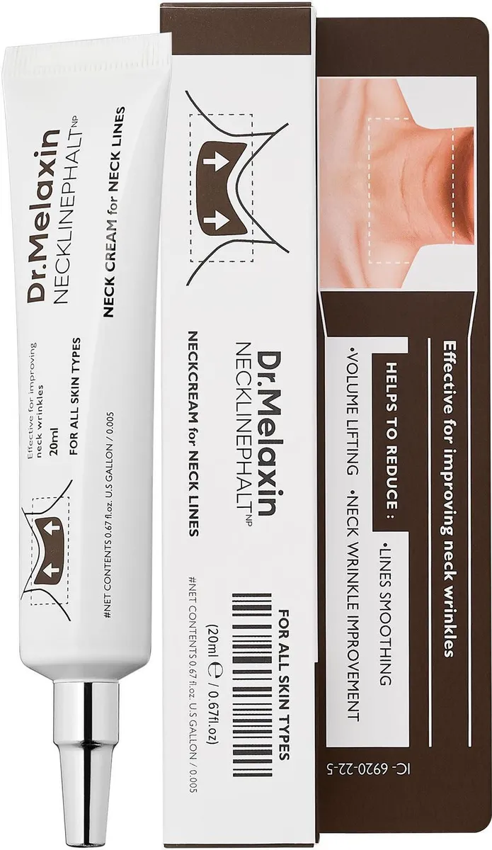 Dr. Melaxin Necklinephalt Krem do szyi 20ml na zmarszczki