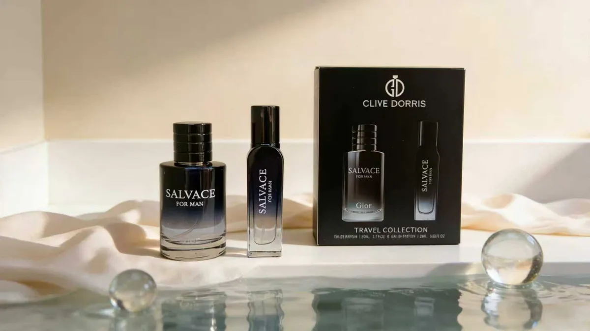 Zestaw perfum męskich Clive Doris Salvace 50ml + 20ml