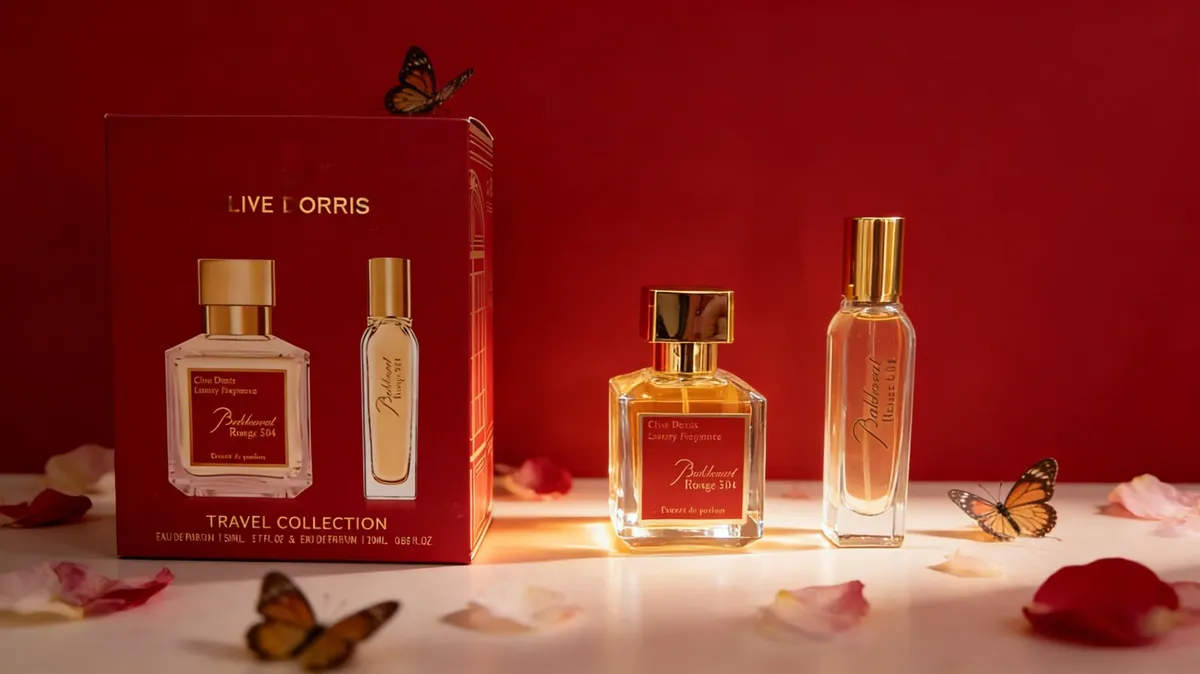 Zestaw perfum damskich Live d'Oris Travel Collection 50ml+20ml