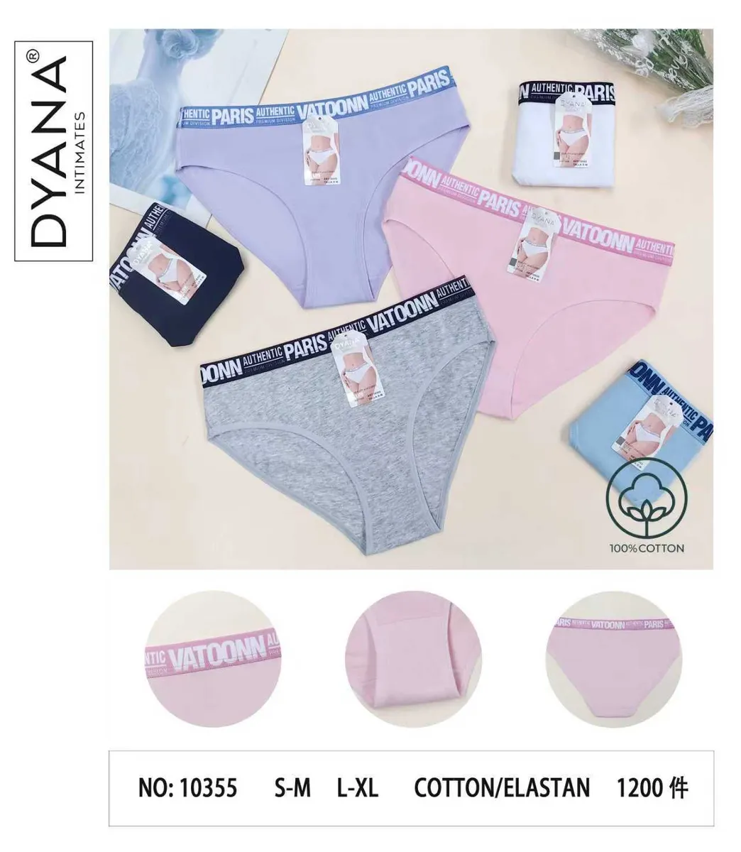 DYNANATES Majtki damskie bawełniane S-XL wielokolorowe