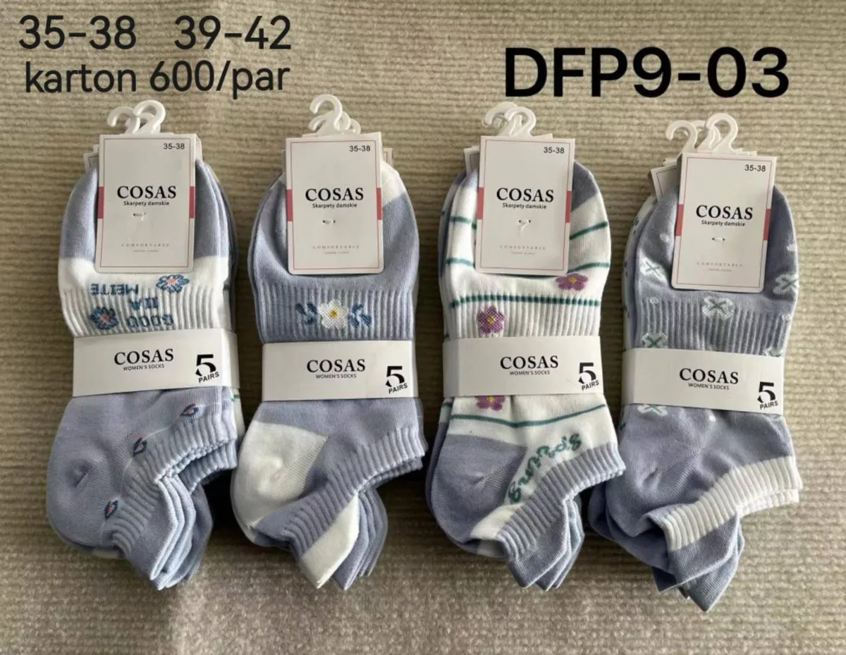 Skarpetki damskie COSAS komfortowe 35-38/39-42