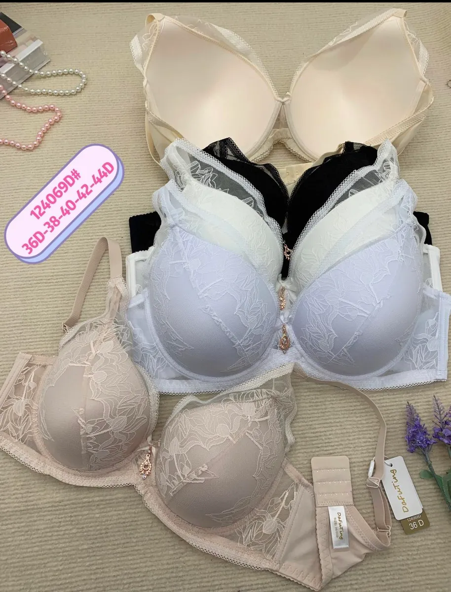 Biustonosz Delty Lace Beżowy 36D Koronkowy