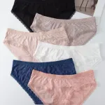 Finella damskie stringi z koronką wzór monogram S-XXL