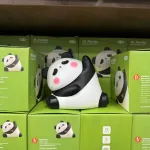 Lampa LED JK Panda Silikonowa Czarna i Biała
