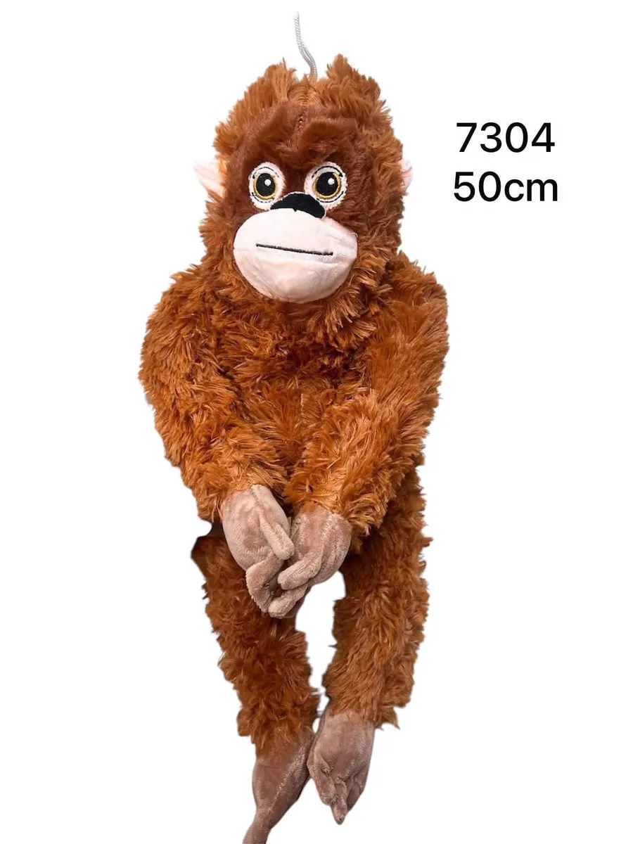 Maskotka Pluszowy Orangutan Brązowy 50cm