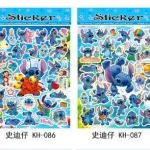 Naklejki Sticker Lilo & Stitch KH-085 do KH-088 niebieskie