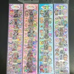 Naklejki Labubu Stickers 4 wzory 100 szt PET