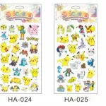 Naklejki Pokemon 4 wzory HA-023 do HA-026
