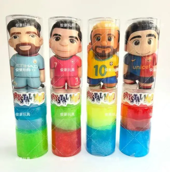 Crystal Slime z Piłkarzami Manchester City, Brazylii, PSG, Barcy